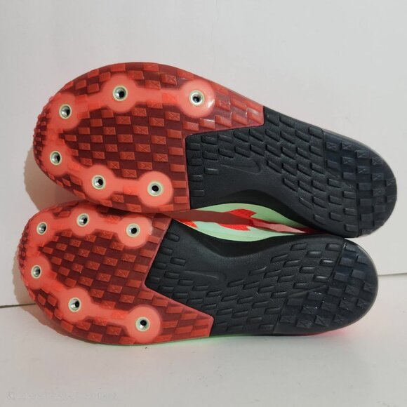 Nike Rival XC 6 Cross-Country Spikes Crimson/Neon DX7999-600 Size 9.5 US main image 8